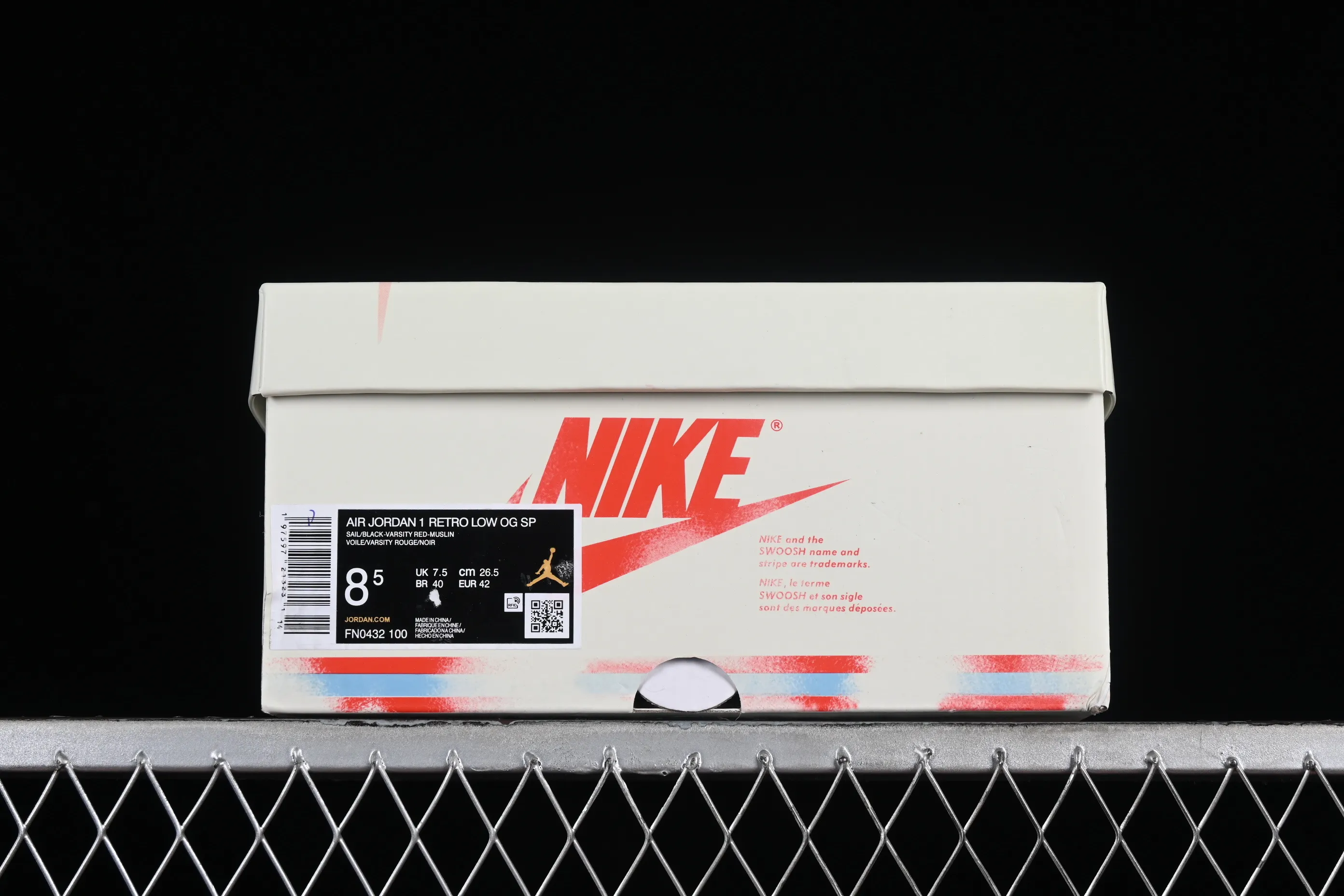 All categories Air Jordan Jordan series basketball shoes Air Jordan 1 Low G version pure original Trophy Room x Jordan 1 Low OG "Away" AJ1 Joe 1 Jordan's son low-top cultural casual sneakers FN0432-100